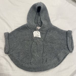 Zara girls jacket/ poncho